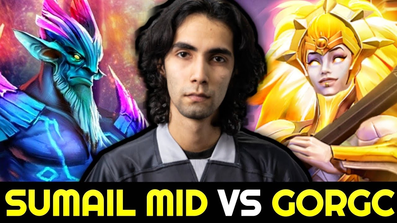 SUMAIL Mid vs GORGC & TOP 3 MMR — Leshrac vs Dawnbreaker