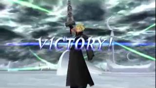 Dissidia 012 duodecim Final Fantasy Cloud VS Kain