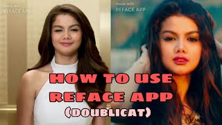 🍑HOW TO USE REFACE APP /DOUBLICAT (TUTORIAL) screenshot 3