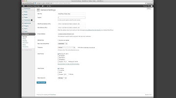 WordPress 3.5 Remove Just Another WordPress Site Tagline Video Tutorial