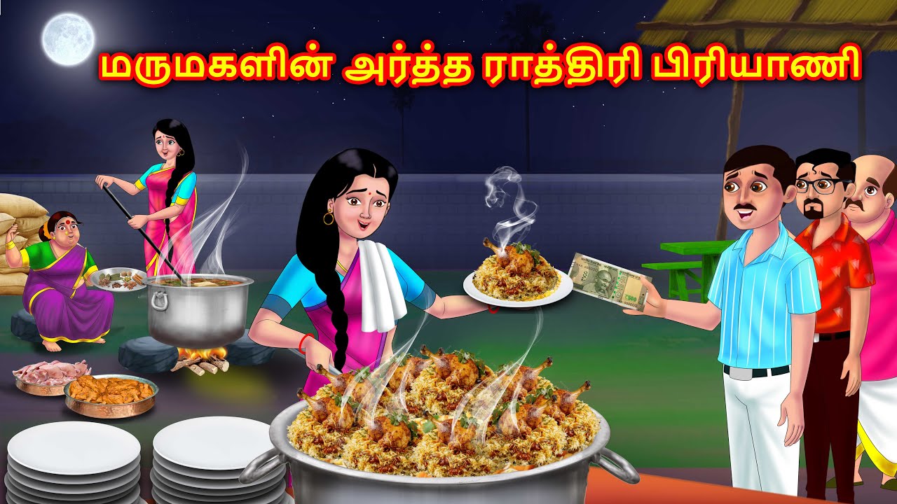 மாமியார் மருமகள் மிட்நைட் பிரியாணி Mamiyar vs marumagal | Story in tamil | Anamika tamil stories