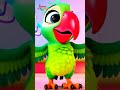 പച്ച തത്തേ, പറന്ന് വരൂ - Parrot song | Malayalam Nursery Rhymes for Children | Galatta Kids | shorts