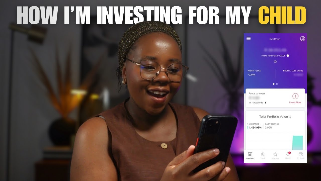 How I invest for my child | Maxing the TFSA | Easy Equities 