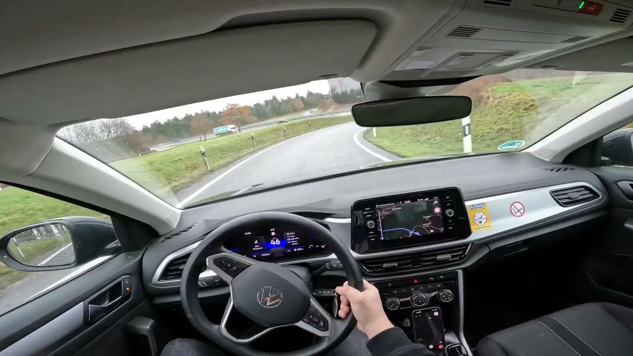 2024 VW T-Roc 1.5 TSI  No Speed Limit German Highway
