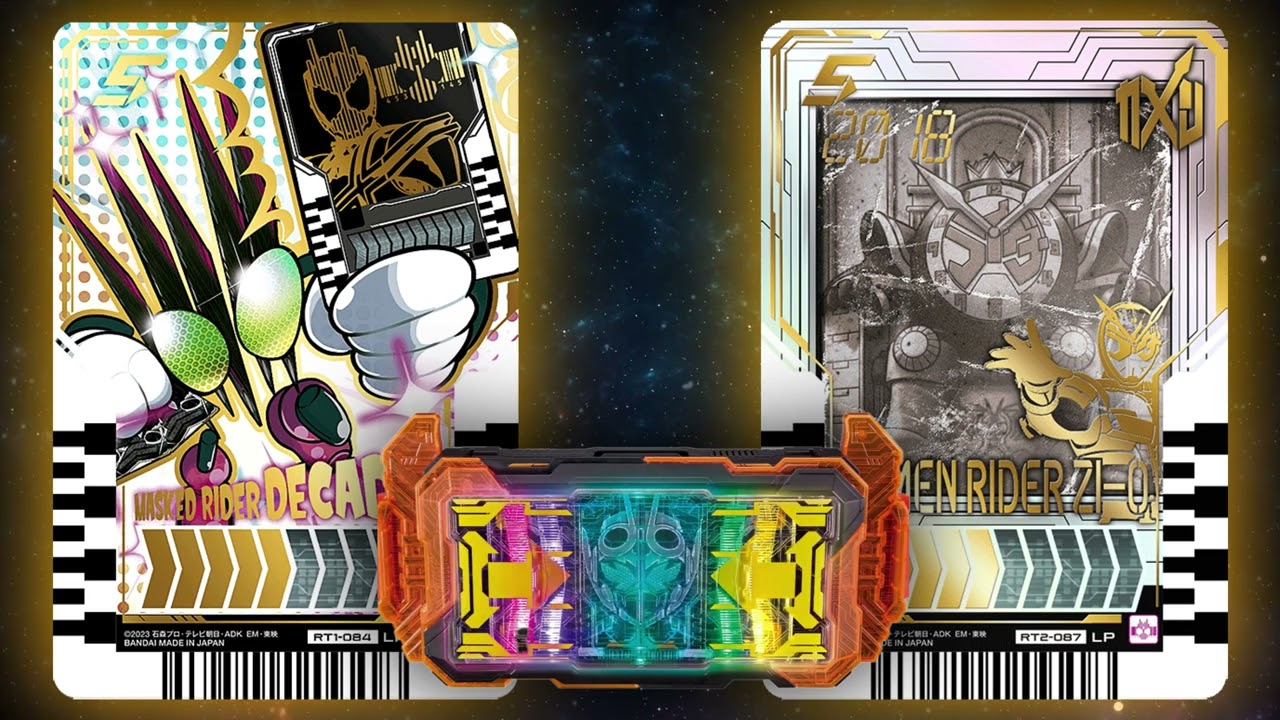 Kamen Rider Gotchard DECADE x ZI-O Legend Parallel Chemy Card