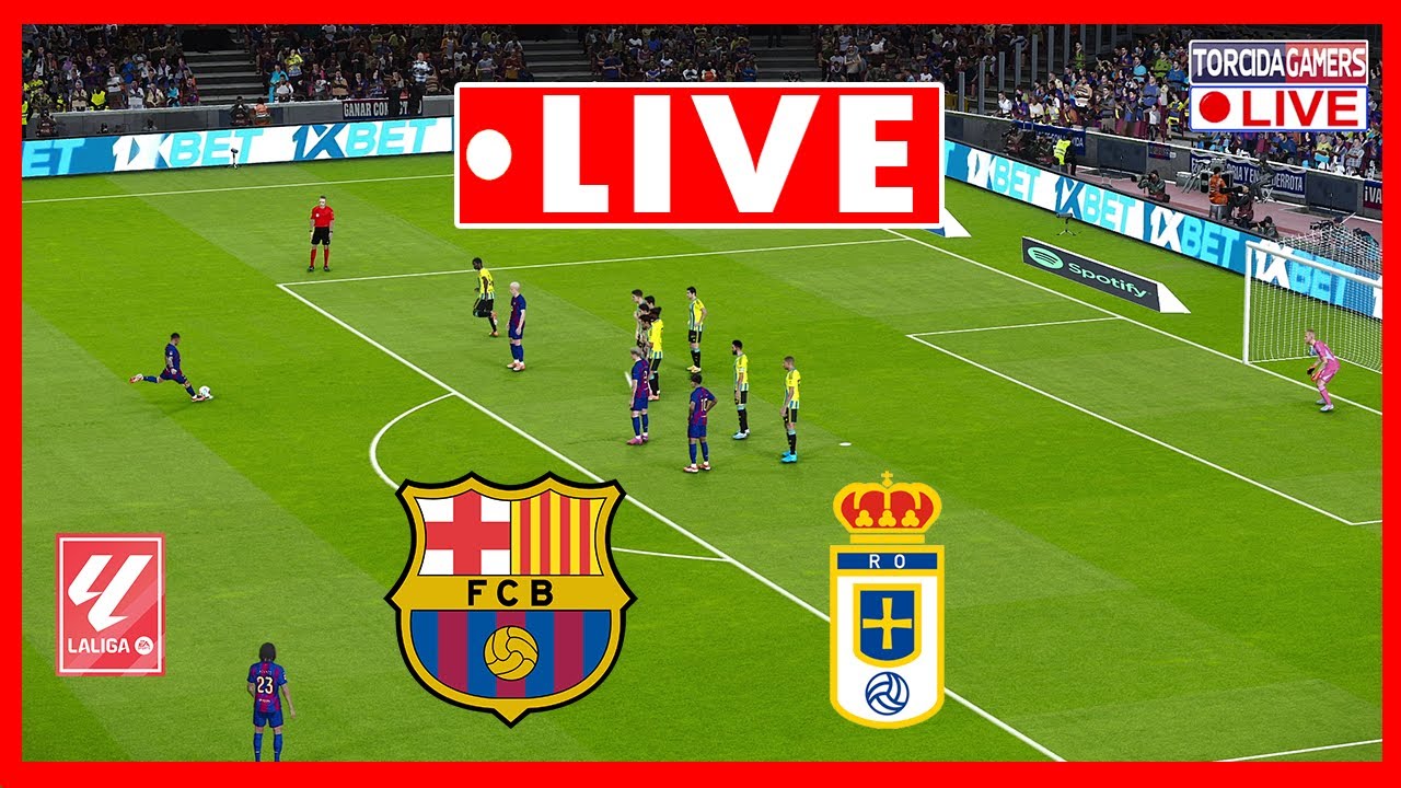 🔴 LIVE: Barcelona vs Real Oviedo 🔴 LaLiga 2025/2026 ⚽ Match Today Simulation