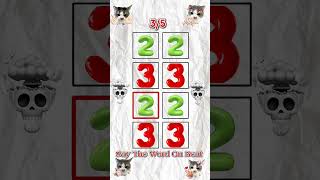 Say The Word On Beat Challenge 2 Vs 3 The Ultimate Number Battle Who Wins?