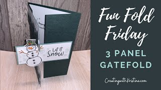 Famous Make a Christmas Triple Gatefold Card Wealth