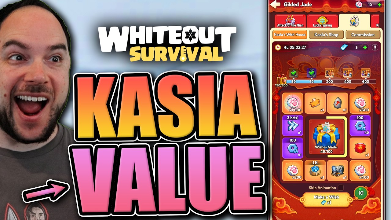Kasia is back [Gilded Jade event series] Whiteout Survival