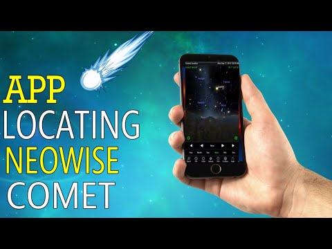 HOW TO SEE COMET NEOWISE TODAY WITH MOBILE APP?