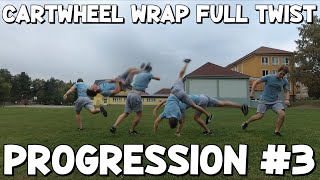 CARTWHEEL WRAP FULL TWIST | Progression #3