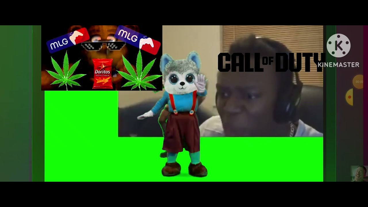 Mlg ksi green screen