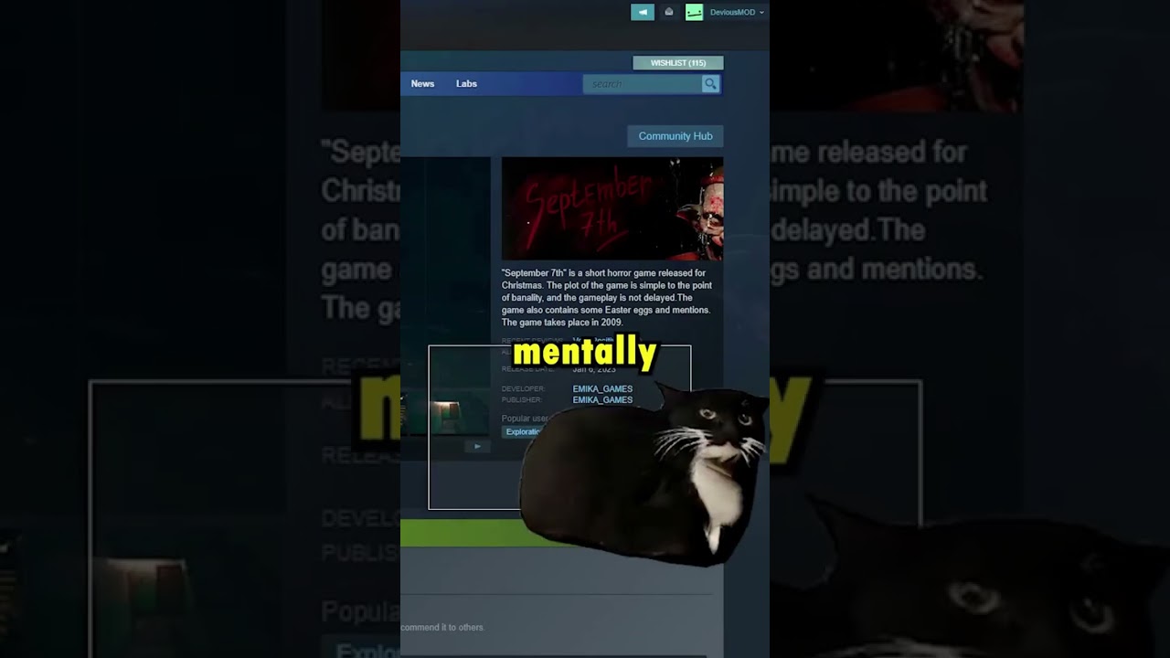 Why Do We Play Scary Games?! (September 7th)