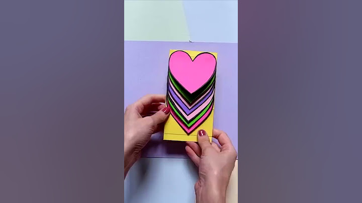 DIY Waterfall Card for Mother's Day #shorts