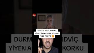 DURMADAN SANDVİÇ YİYEN ADAM KISA KORKU FİLMİ PART 2 ▶️