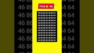 Test Your COGNITIVE Brain Skills With This Fast Number Game! #shorts #maths #ytshorts #shortsfeed