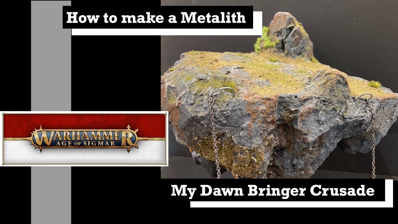 Metal Yith How to make a Metalith for Age of Sigmar - YouTube