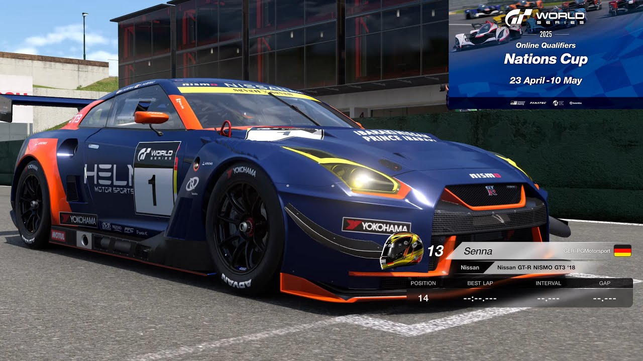 Gran Turismo 7 | World Series 2025 Online Qualifiers | Nations Cup - Round 6 | Onboard | Test Race