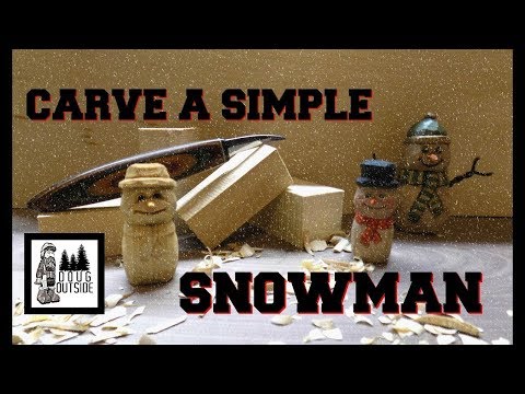 woodcarving-how-to:-carve-a-simple-snowman-from-a-block-of-wood--full-tutorial