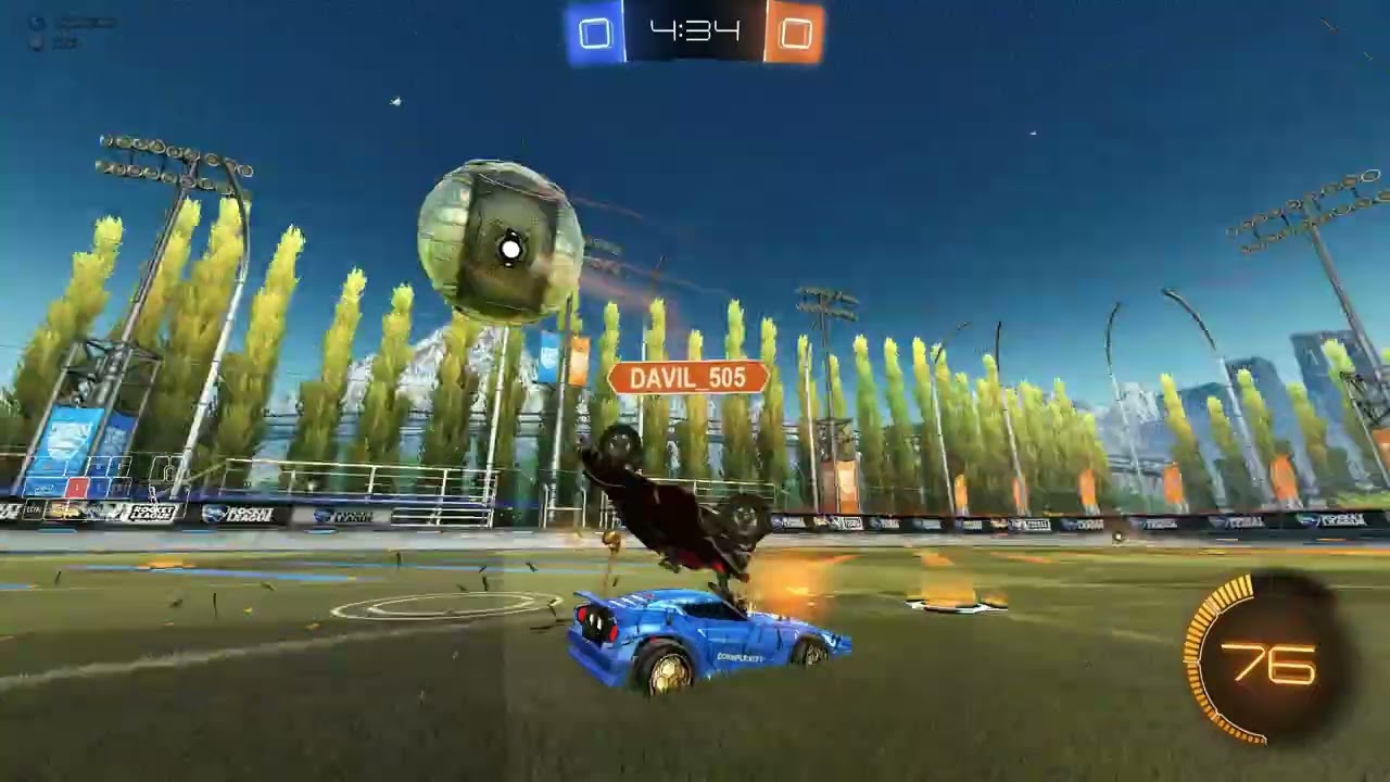 Rocket League#2/مع الدو الغريب 😒