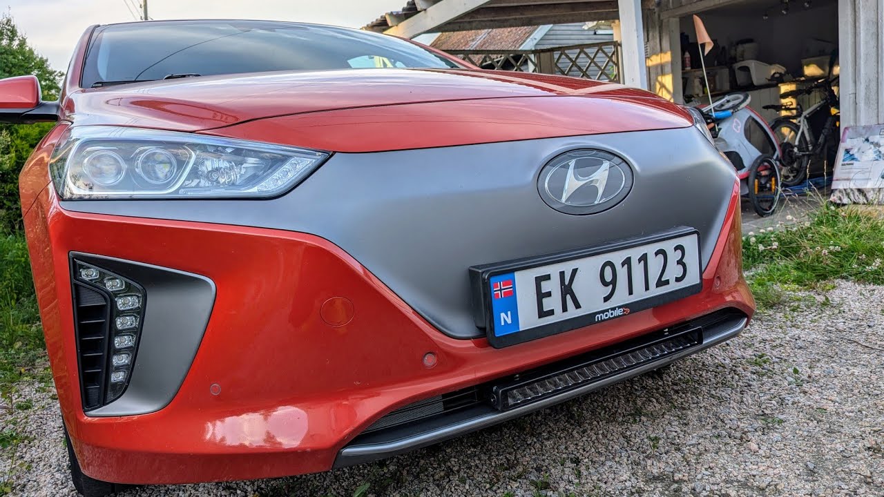 Biltema LED-bar art. 42-482 Hyundai ioniq electric 2017