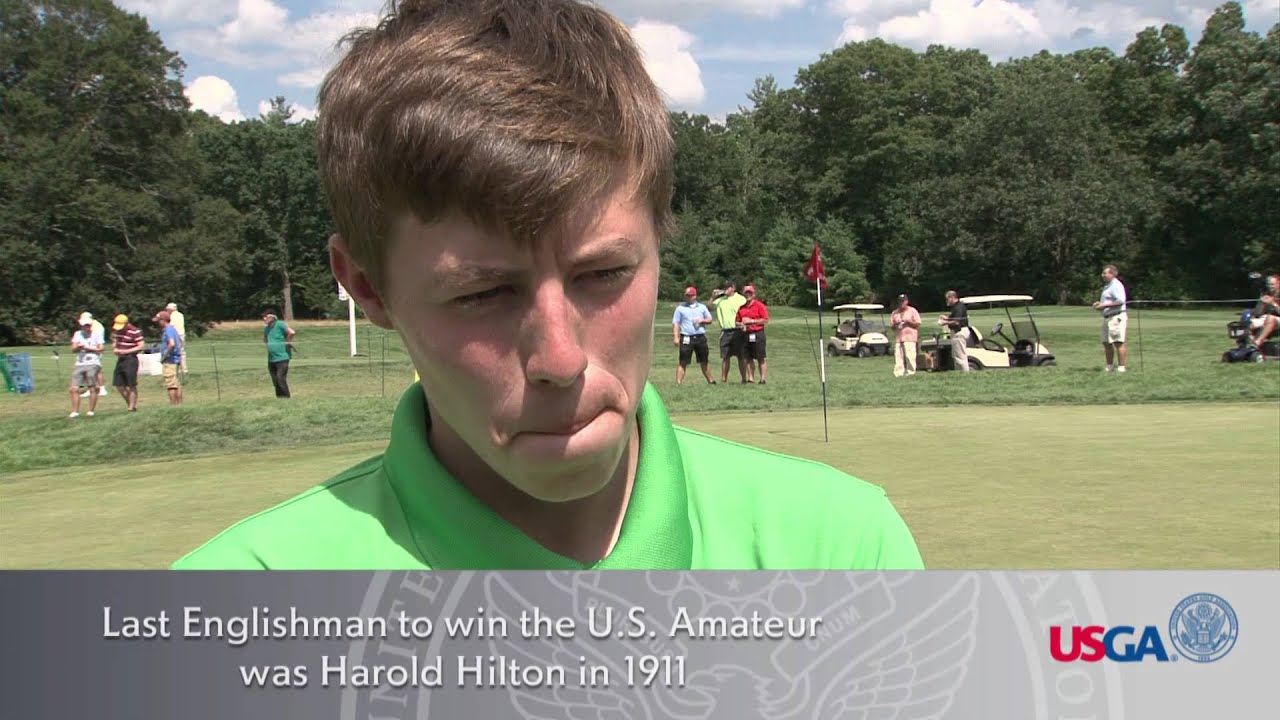 2013 U.S. Amateur: Matthew Fitzpatrick Post-Quarterfinal Win