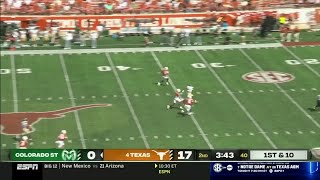 Ewers throws 3 TDs to help No. 4 Texas roll over Colorado State 52-0 in opener