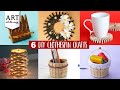 6 DIY Clothespin Crafts | Home Decor Ideas | Useful crafts | Best out of waste Ideas