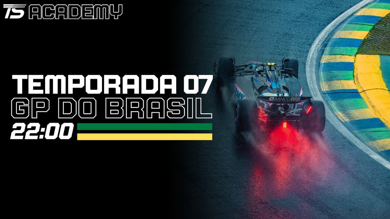 Liga Top Sprint - Temporada 7  - GRID ACADEMY - GP do BRASIL - Narração Silvio Samer