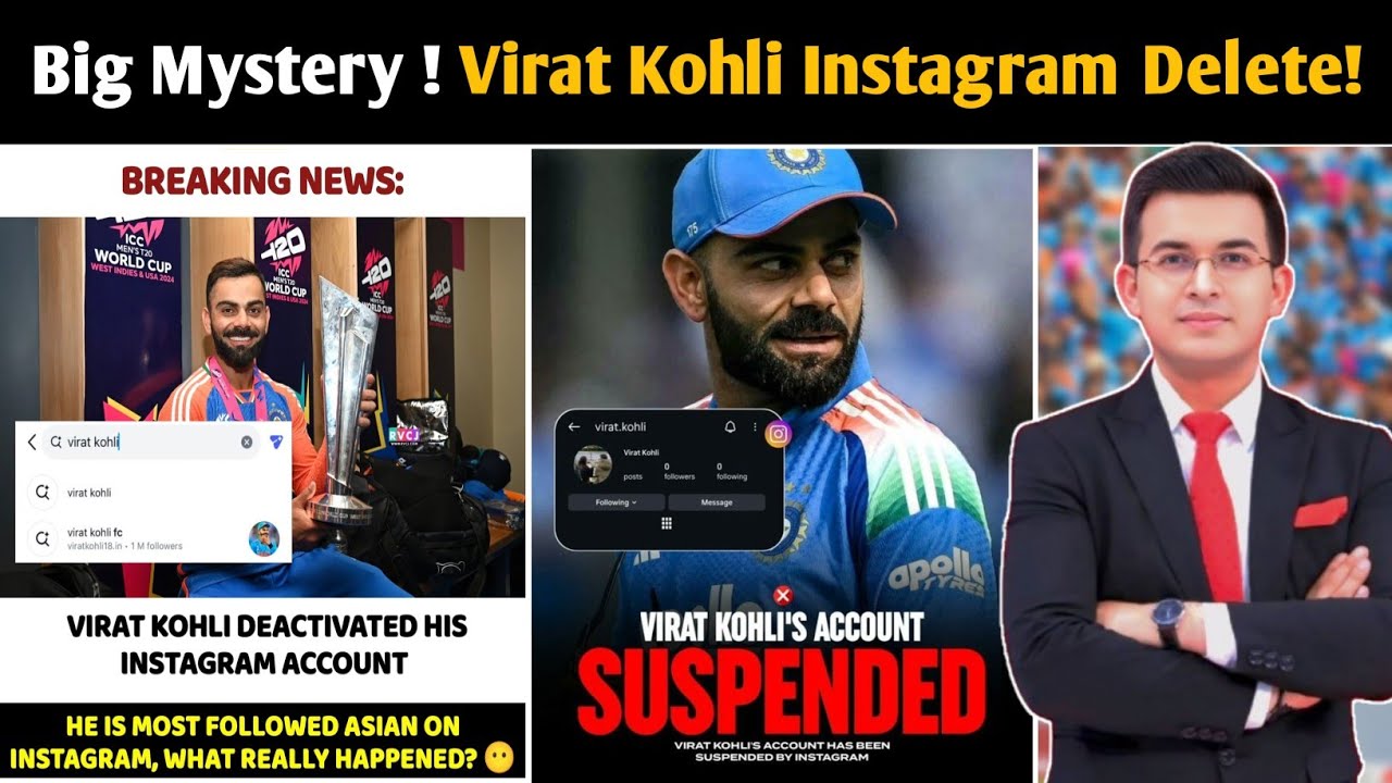 Virat Kohli Instagram Account Missing? Full Truth Explained | Big Social Media Mystery