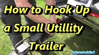 How to Hook Up a Small Utility Trailer