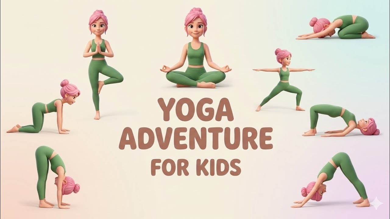 Mindful Yoga with Mira | KPop Demon Hunters | Calm Yoga for Kids