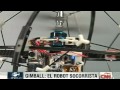 Un robot de rescate 'choca' sin problemas