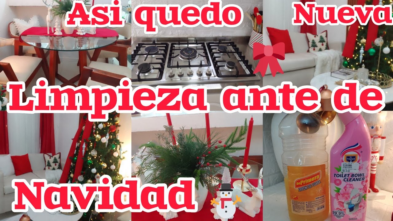 Nueva limpiando/ Decorando y organizando todo mi hogar antes de Navidad