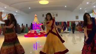Garba Dance Without Dandiya Sticks By Indian Community In Madagascar