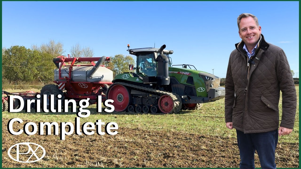 Drilling Complete! Beans with the Horsch Sprinter & Workshop Repairs Begin