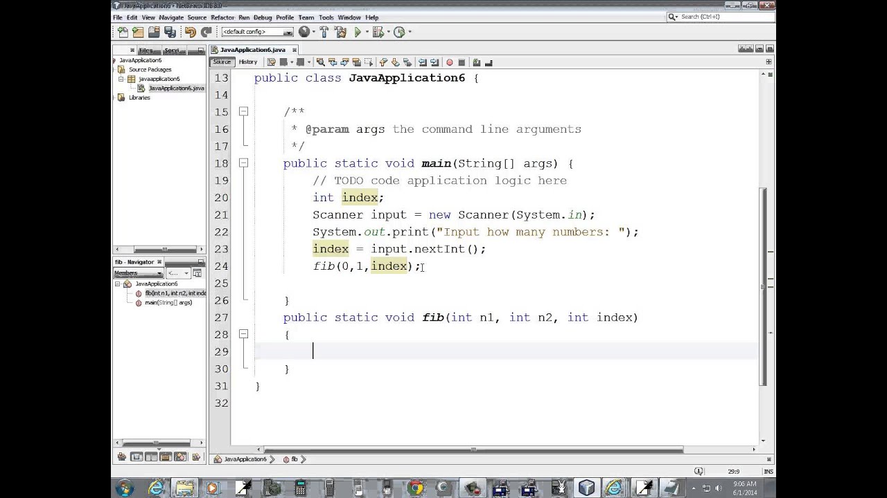 Java Programming - Recursion - Fibonacci Series Example ...