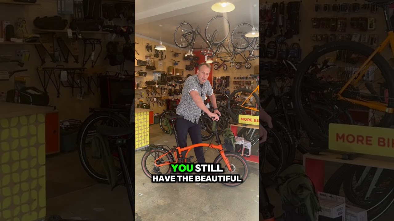 Up to speed on the Brompton G Line Bike with Bicycle Junction & Workride. 