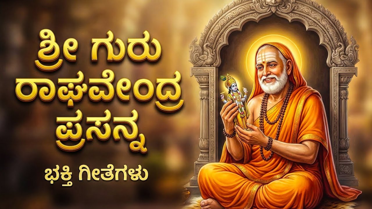 ಶ್ರೀ ಗುರು ರಾಘವೇಂದ್ರ ಪ್ರಸನ್ನ  | ಮಂತ್ರಾಲಯ ಮಹಿಮೆ | ಕಲಿಯುಗ ಕಾಮಧೇನು ಗುರುರಾಯ | ಭಕ್ತಿ ಗೀತೆಗಳು