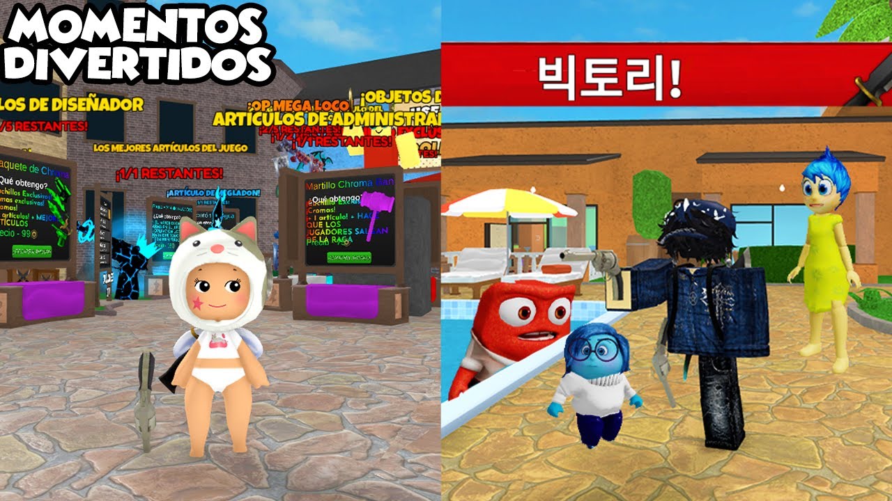 JUGANDO COPIAS de MURDER MISTERY 2 Fakes (Momentos Divertidos) Roblox