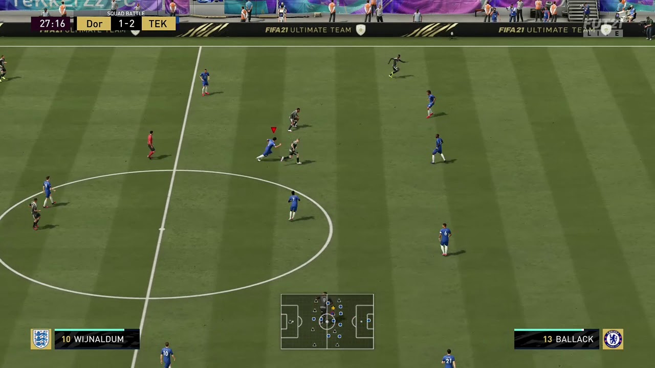 Thiago Silva With An Incredible Goal Saving Block!! - FIFA 21 - Legendary Squad Battles