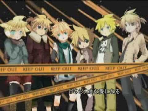 【鏡音レン六人盛り】KEEP×OUT！【オリジナル】