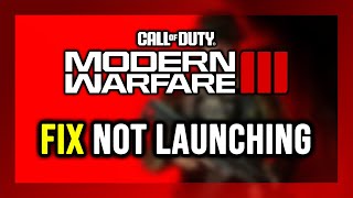 How to FIX Call of Duty: Modern Warfare 3 Not Launching/Won't Launch screenshot 2