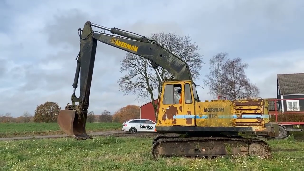 Grävmaskin ÅKERMAN H12
