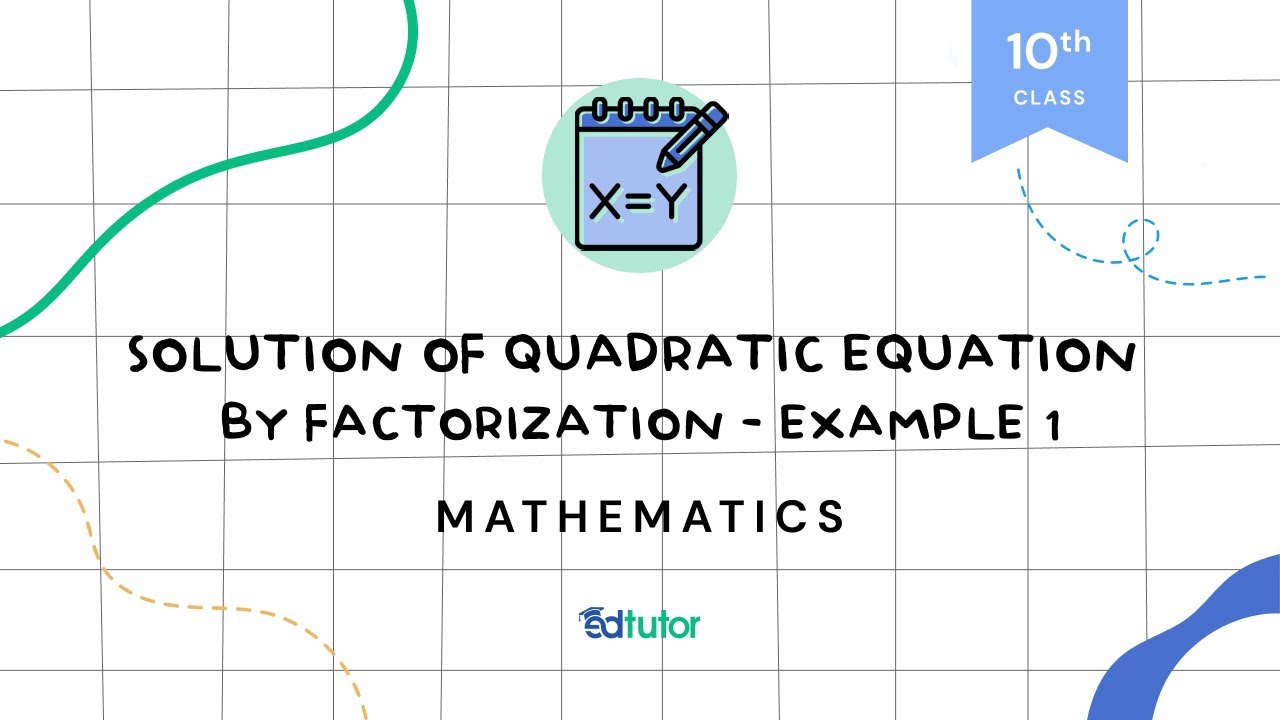 Example 1 Solution of Quadratic Equation by completing square | Class ...