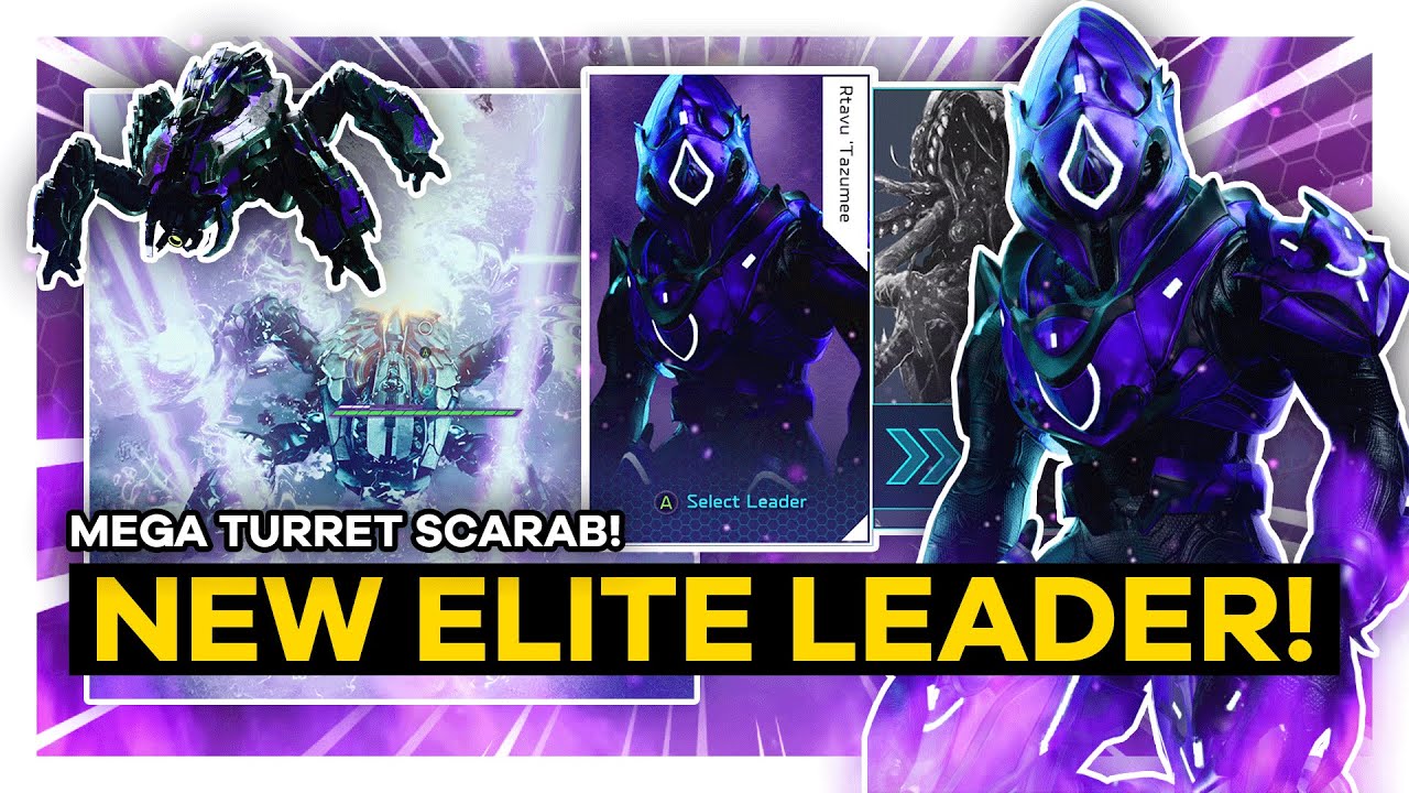 NEW Halo Wars 2 ELITE LEADER drops MEGA TURRET SCARAB!