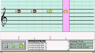 Katamari Damacy: Lonely Rolling Star on Mario Paint