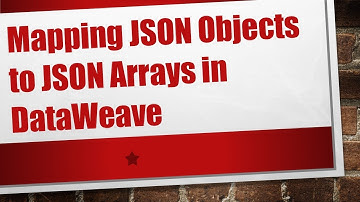 Mapping JSON Objects to JSON Arrays in DataWeave