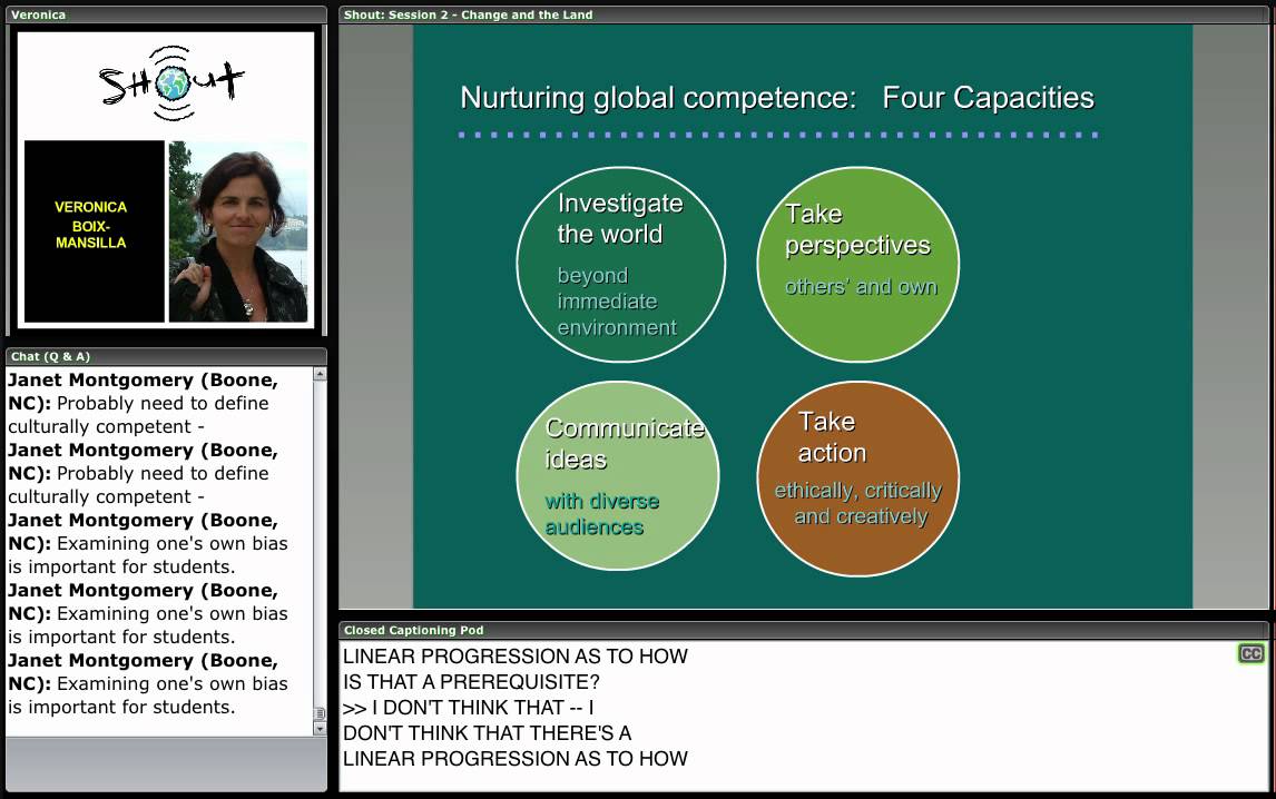 Educating for Global Competence: Why does it matter today? What does it look like in Student Work?