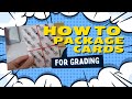 How to package cards for shipping to psa